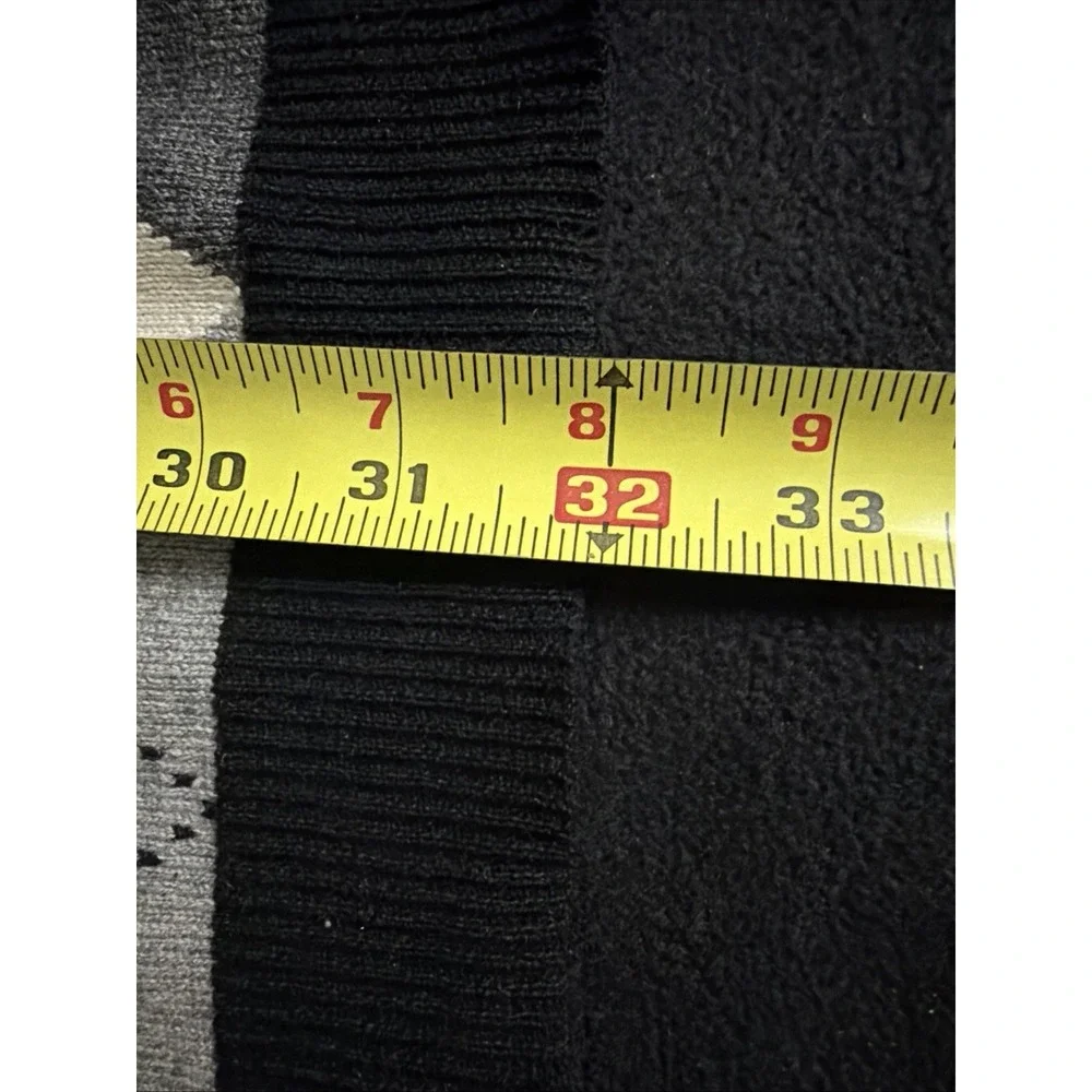 Paul Frederick Sweater Vest Silk Cashmere  V-Neck Sz 3XLT Black & White Argyle
